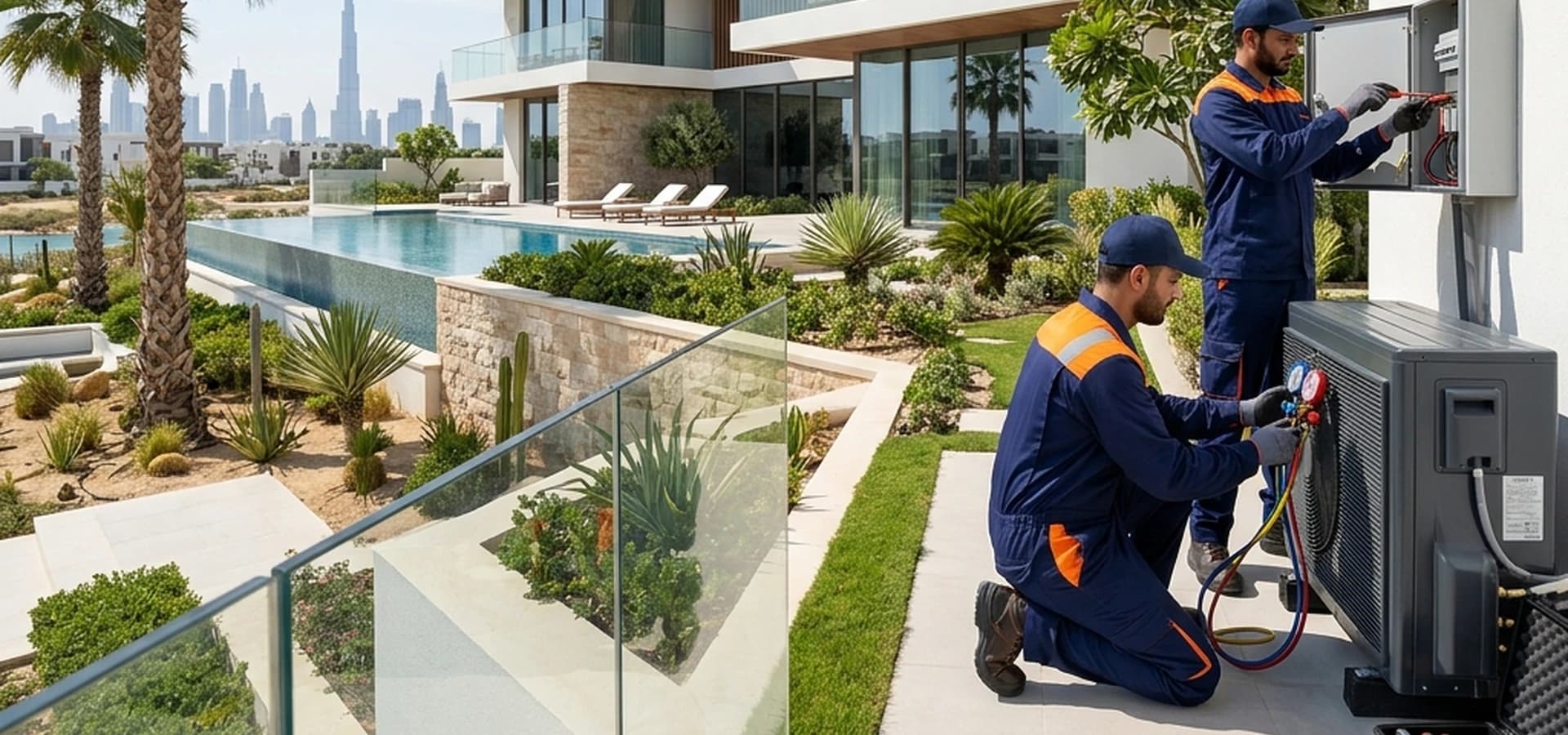 Dubai building maintenance by SSK EVERREADY